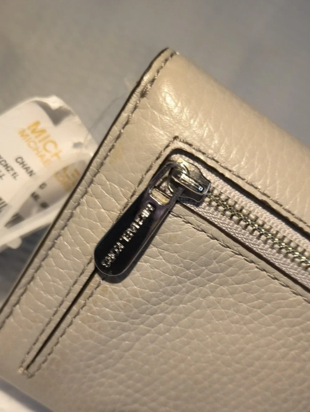 Michael Kors pebbled leather